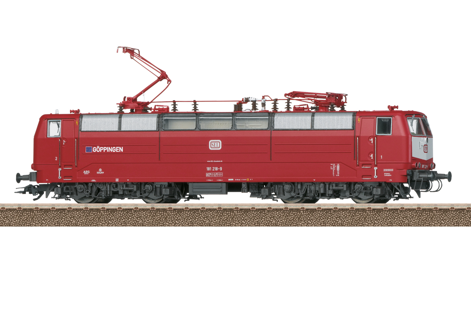 E-Lok 181 218-9 SEL Göppingen