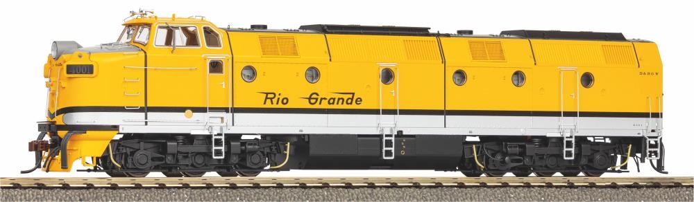 Diesellok ML 4001 D&RGW Ursprungsausführung + DSS PluX22