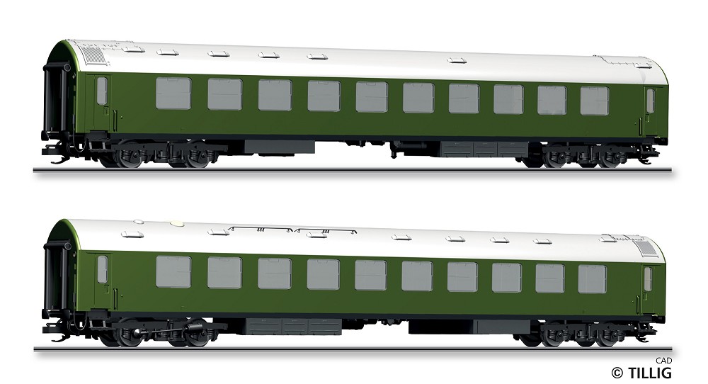 Set „Salonwagen der DDR-Regierung Baujahr 1966“ der DR