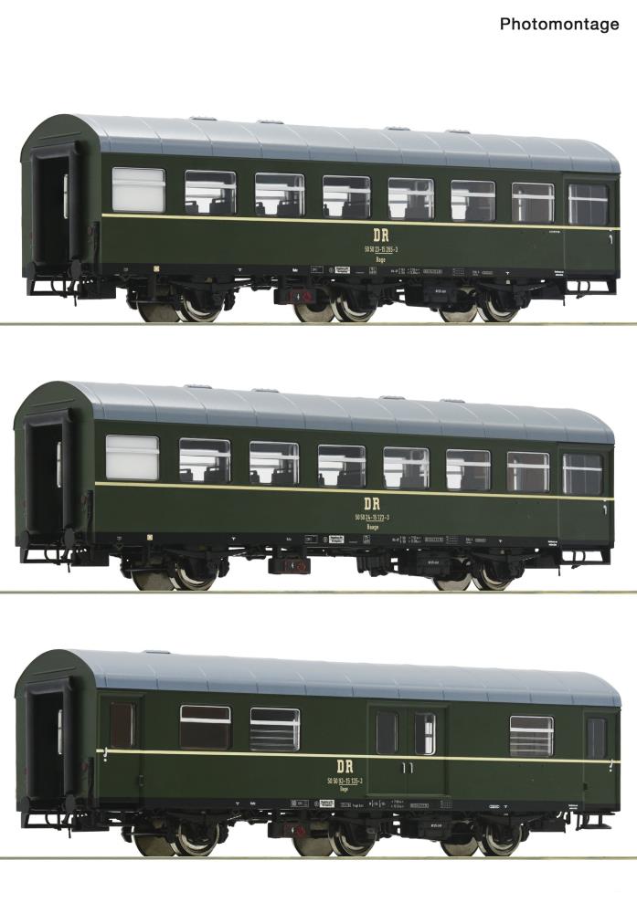 3er Set Rekowagen DR #1