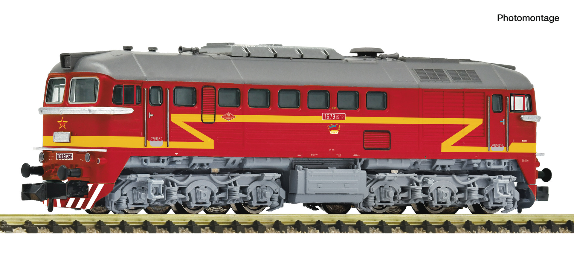 Diesellok T679.1 CSD DC-Snd.