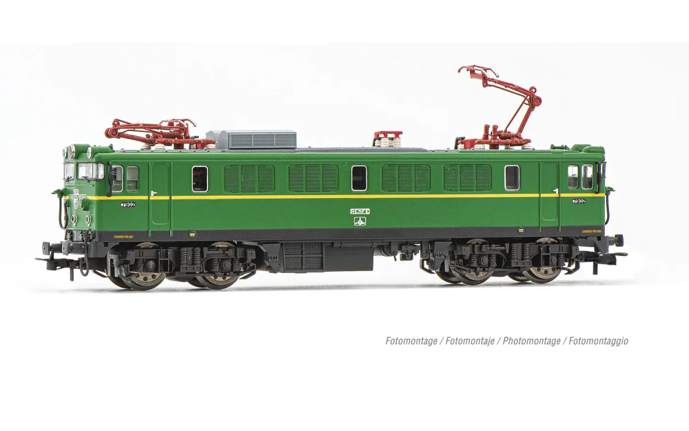 RENFE, Elektrolokomotive Reihe 279 in grün/gelber Lackierung