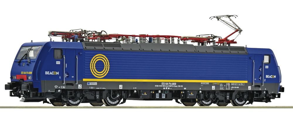 E-Lok 189 909-5 Beacon blau AC-Snd.