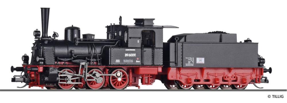 Dampflokomotive 89 6009 der DR, Ep. III