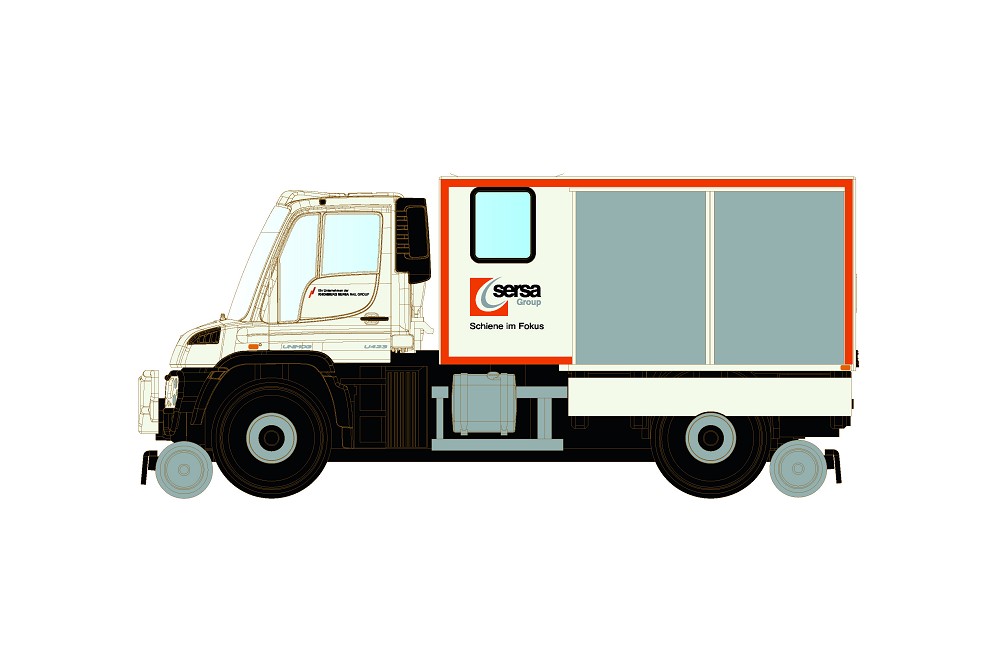 Zweiwege Unimog U423 Sersa, Ep.VI, DC/DCC