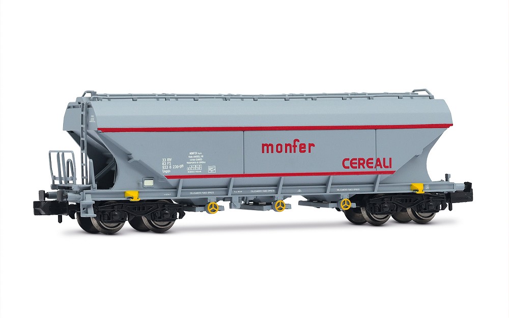FS, Getreidesilowagen „Monfer“, Typ Uagpps, mit neuen Beschr
