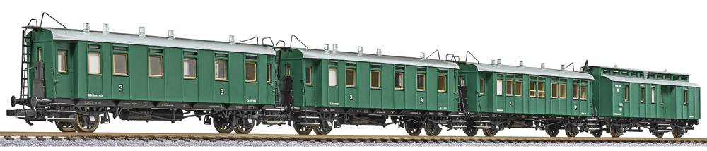 4tlg. Personenwagen-Set, BBÖ, Ep.II