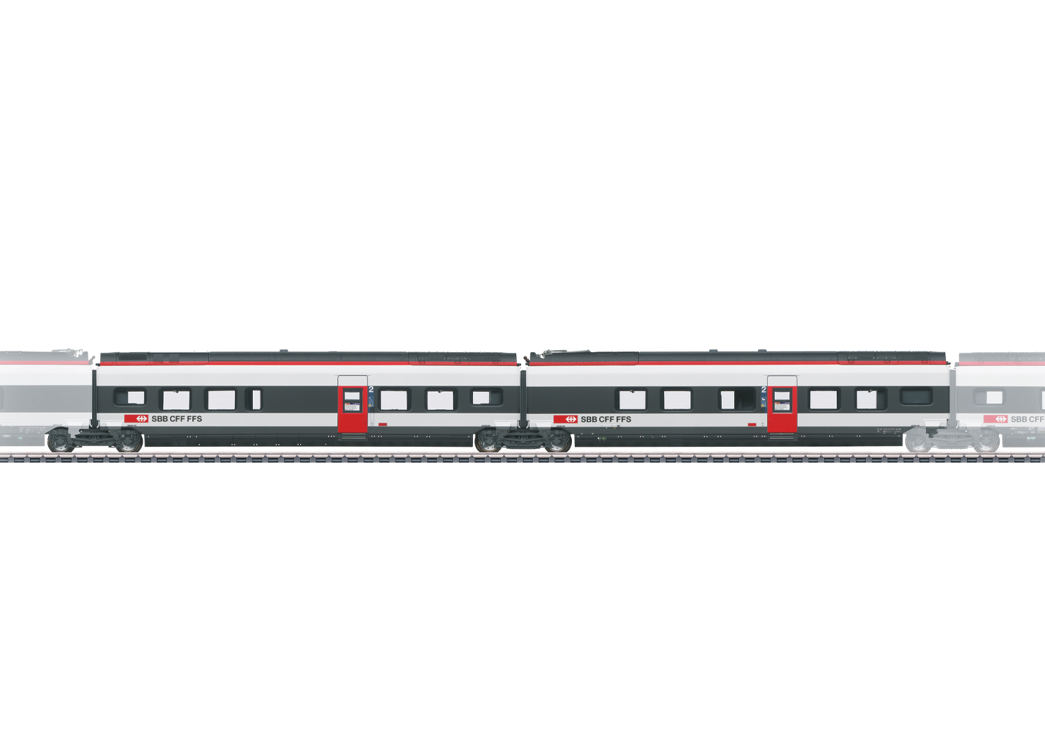 Ergänzungswagen-Set 1 zum RABe 501 022 Giruno
