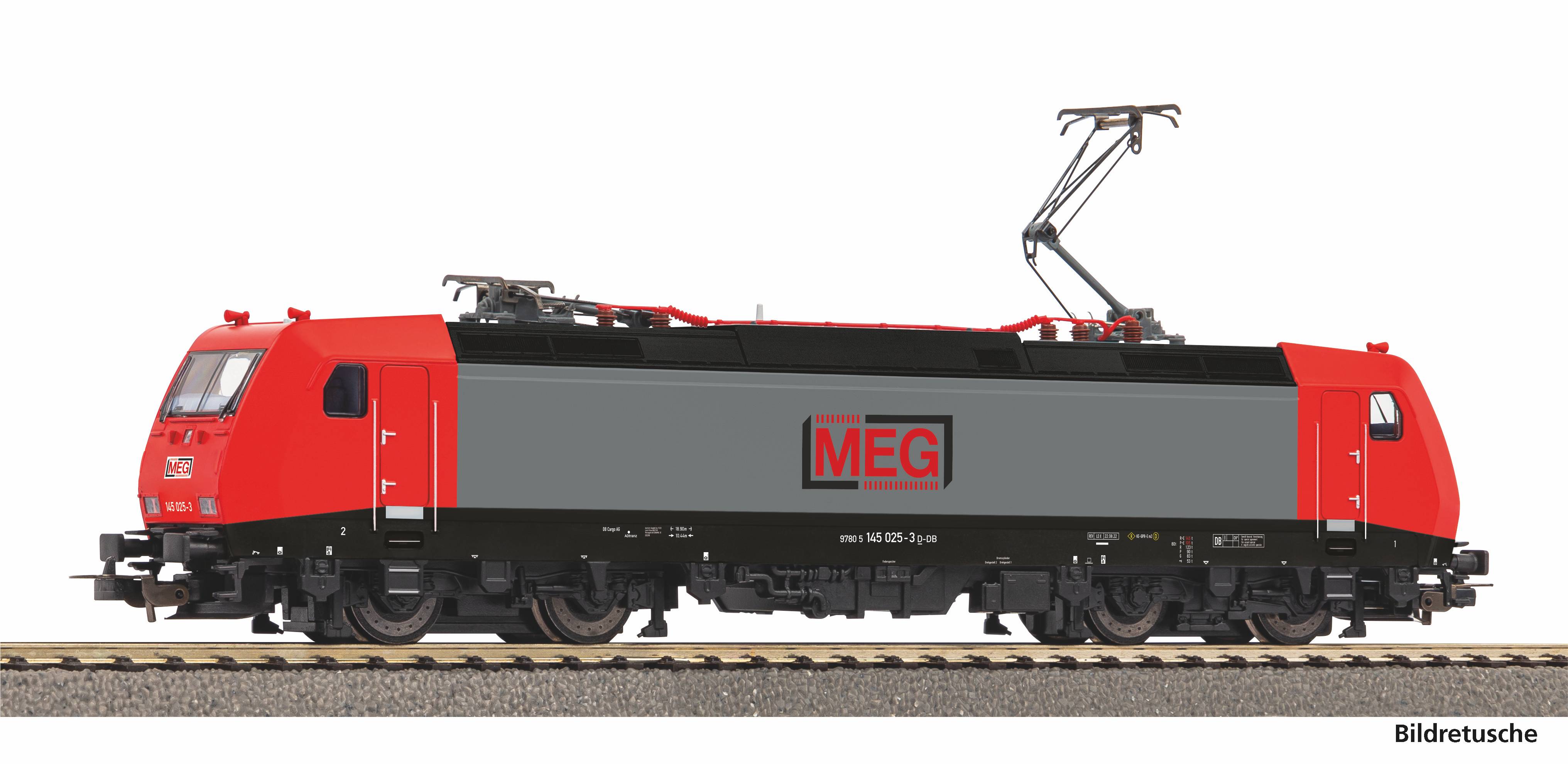 ~E-Lok BR 145 MEG VI + PluX22 Dec.
