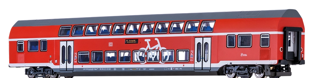 N TWINDEXX VARIO® Doppelstock-Mittelwagen DB AG, 2. Klasse (