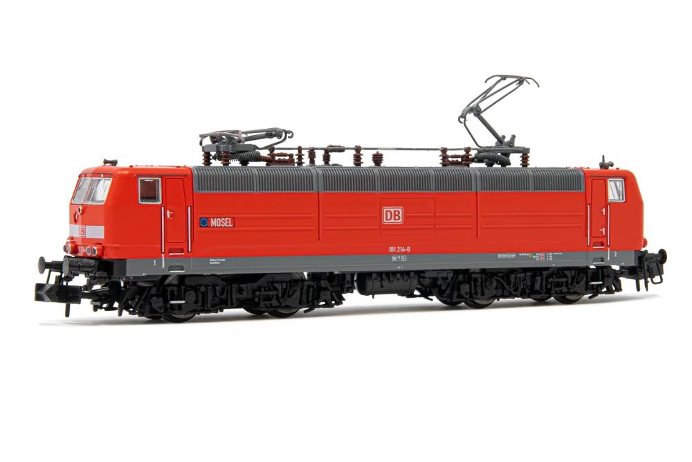 DB, Elektrolokomotive BR 181.2, Mosel verkehrsrot,Ep. V