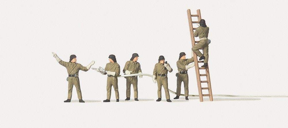 Feuerwehrmänner. DDR