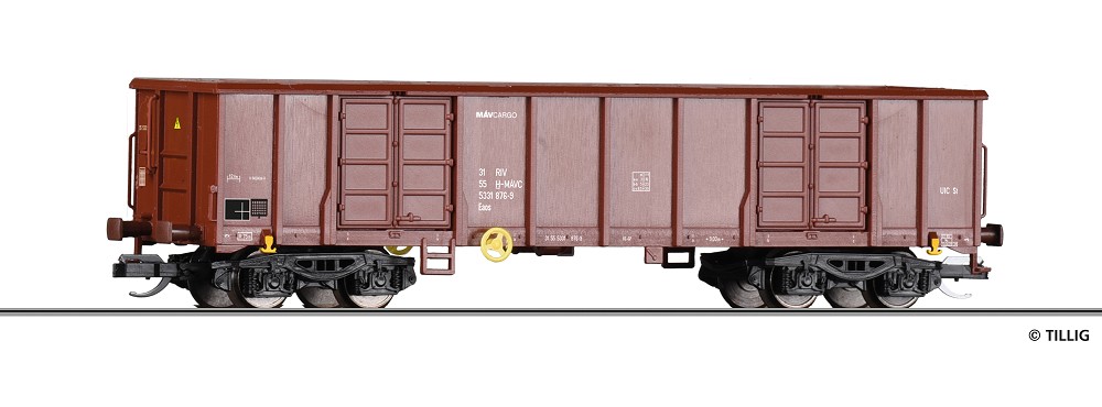 Offener Güterwagen der MAV Cargo