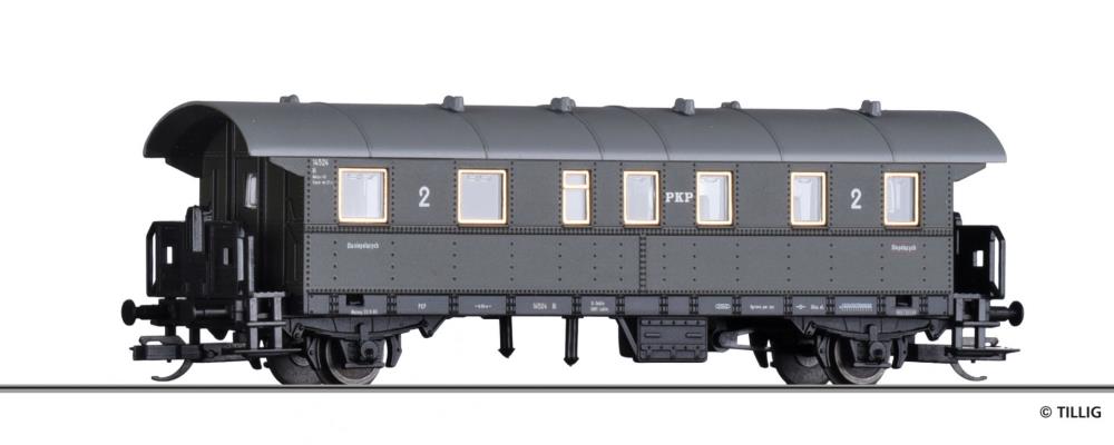 Reisezugwagen 2. Klasse Bi der PKP, Ep. III