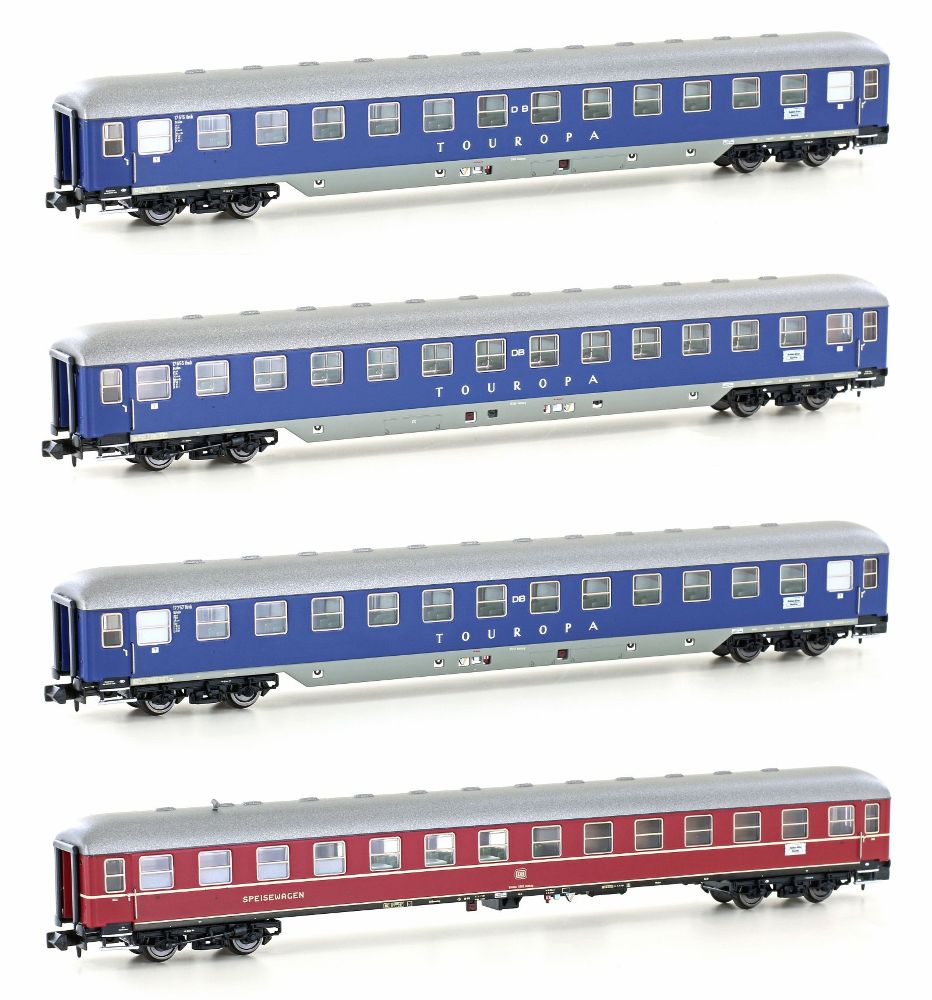 4tlg. TOUROPA Set 2 DB Ep.IIIb 3x Bcm53/WRtüm 51-60