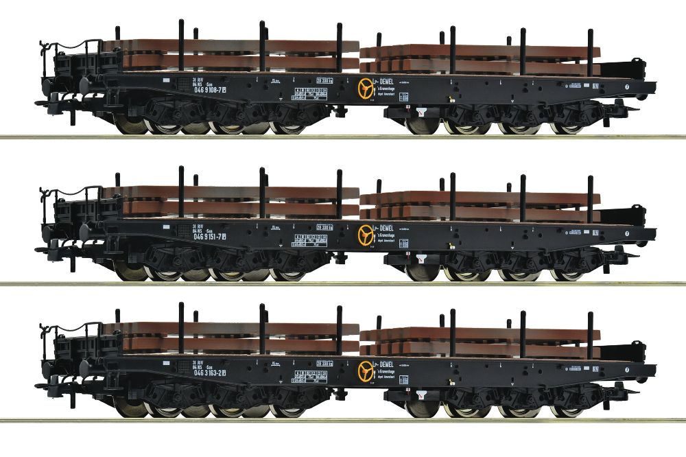 3er Set Schwerlastwagen NS+Brammen