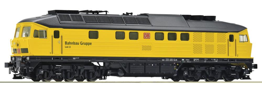 Diesellok 233 493 Bahnbau