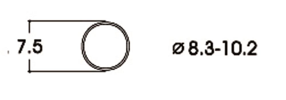 Haftrings.10Stk.8!3 bis 10!2mm