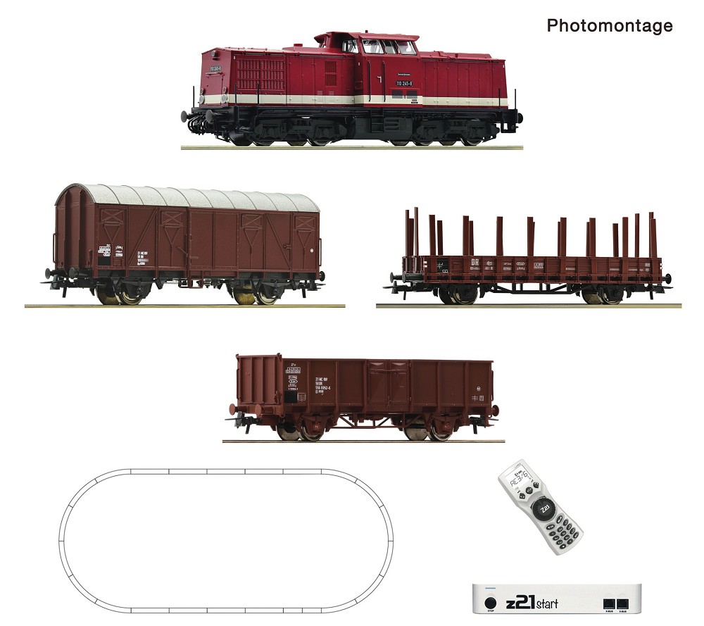 z21 Set BR 110 + Güterzug DR