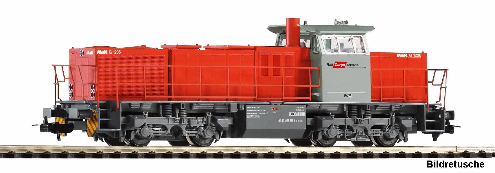 ~Diesellok/Sound G1206 RailCargoGroup VI + 8pol. Dec.