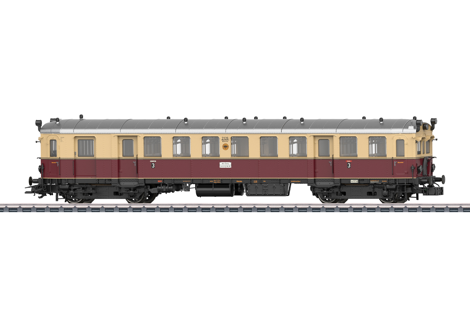Triebwagen elT mit Steuerwagen elS MHI