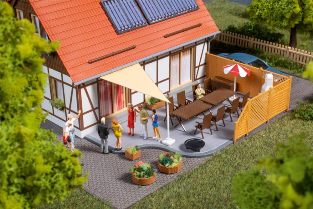 H0 Terrassenausstattung