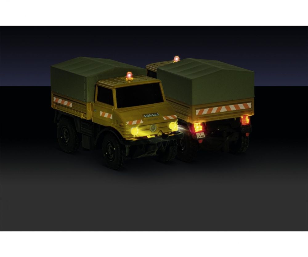 RC 1:87 MB Unimog U406 Zweiwegefzg. 100%RTR