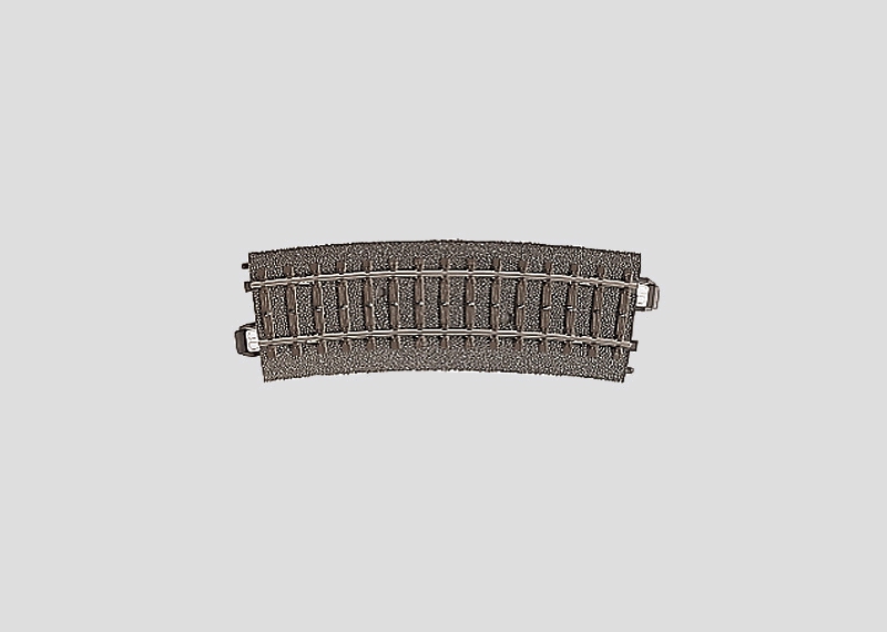 Märklin Gebogenes C-Gleis Radius R2 = 437,5 mm / 15°