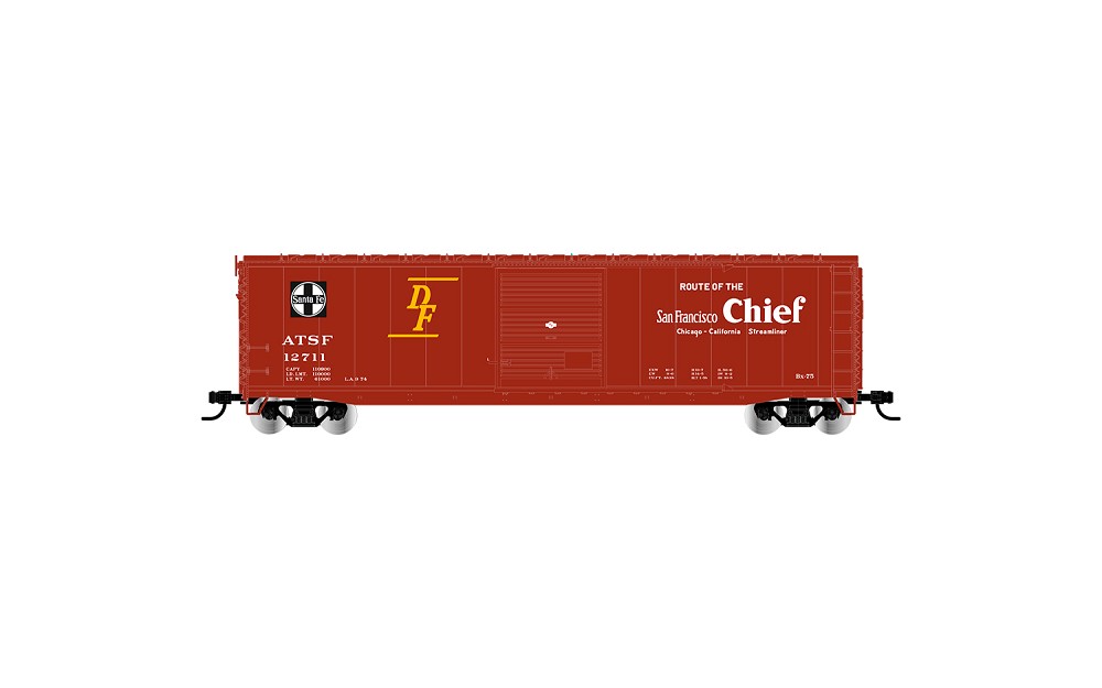 ATSF, gedeckter Güterwagen mit Schiebetüren „San Francisco C