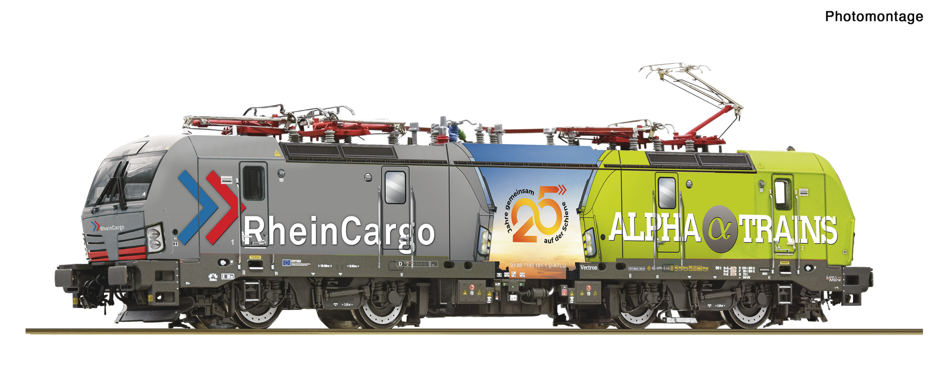 E-Lok 7193 Alpha Trains/Rheinc. DC-Snd.
