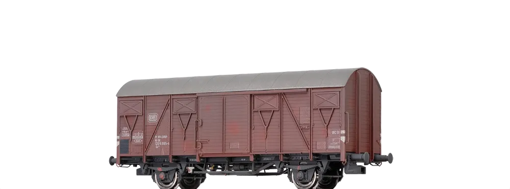H0 Gedeckter Güterwagen Gs219 DB gealtert
