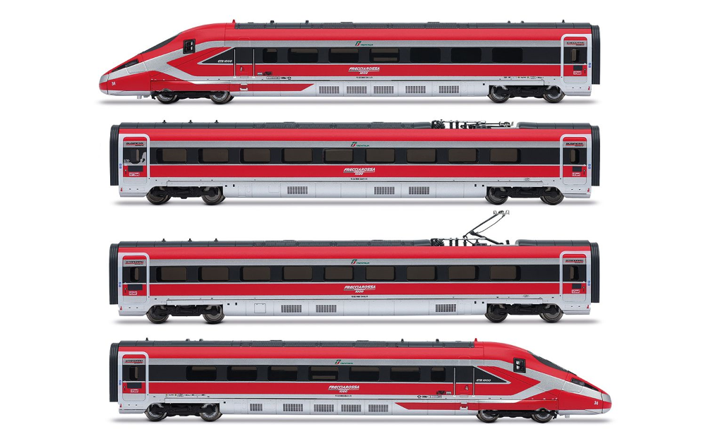 FS Trenitalia, 4-tlg. Grundset des Hochgeschwindigkeitszugs