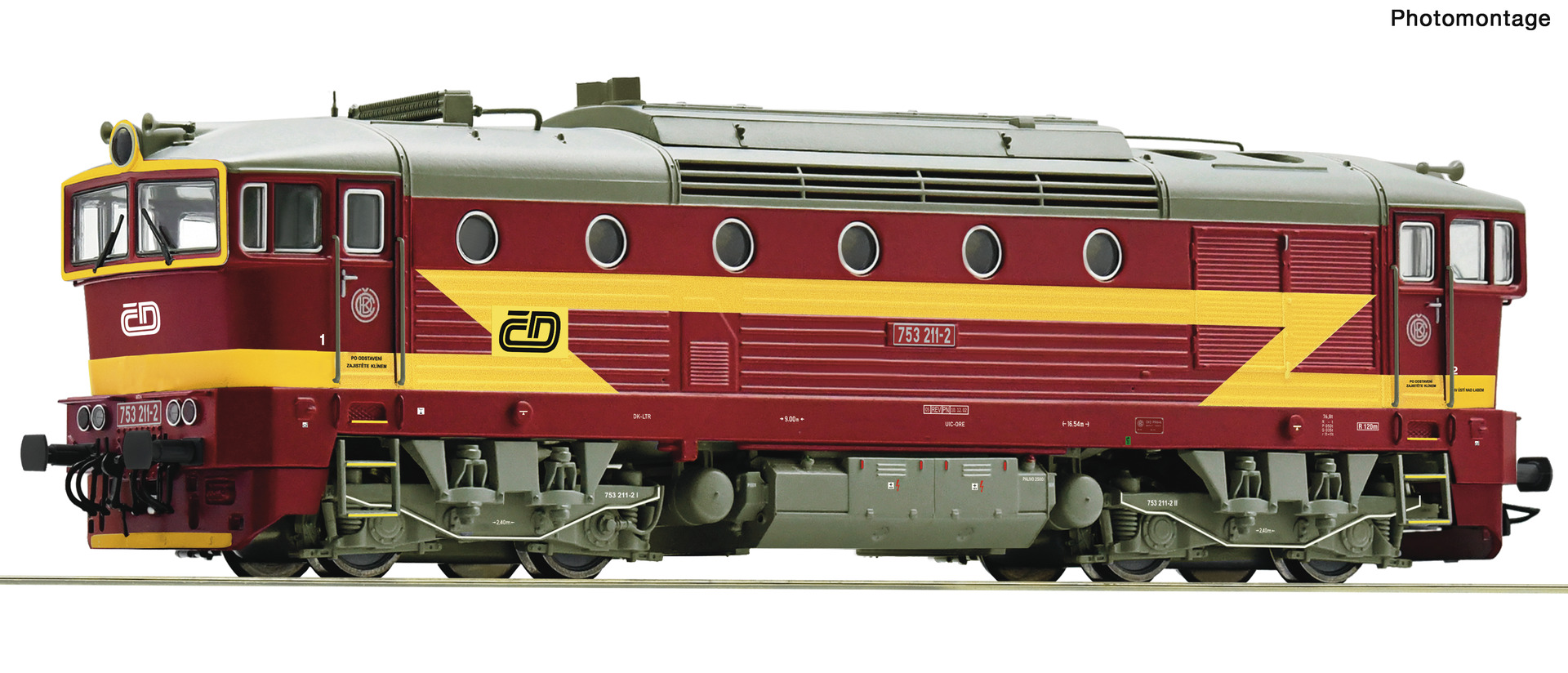 Diesellok 753 211 CD DC-Snd.