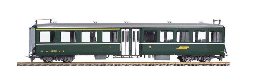 RhB AB 1514 Mitteleinstiegswagen grün